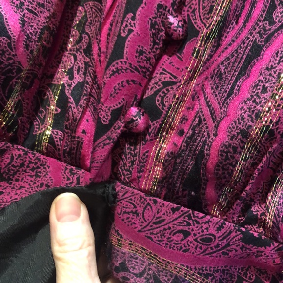 Richard Warren vintage SILK blouse  size 12 - Picture 5 of 14